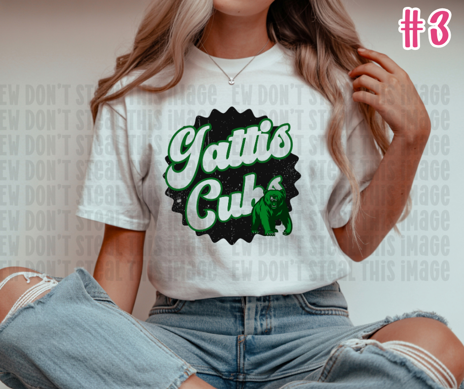 Gattis DTF Transfers
