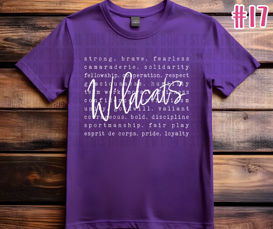 Wildcat Shirts/Sweatshirts