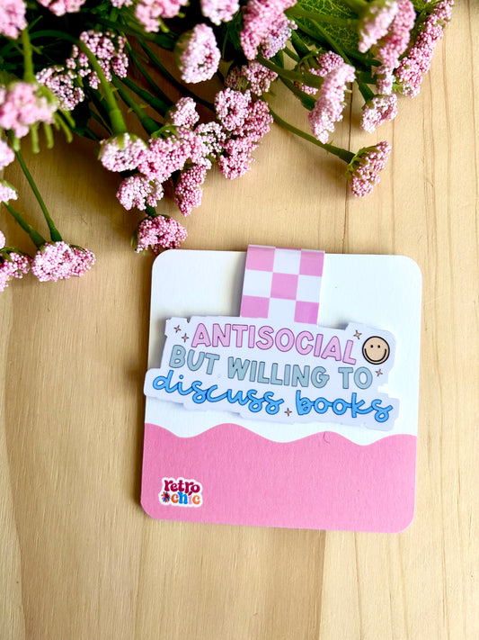 Anti-Social Bookmark