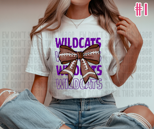 Wildcat Football Shirts/Sweatshirts