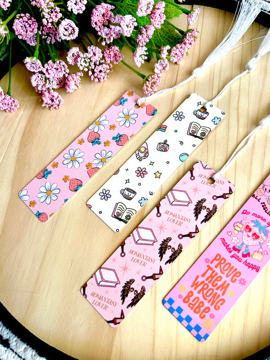 Aluminum bookmarks